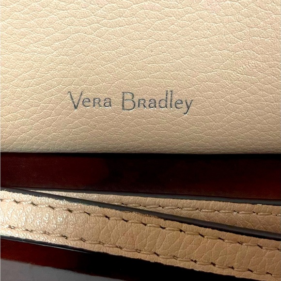 Vera Bradley Leather Zip Around Wallet Light Pink in nice preowned condition - Picture 3 of 13